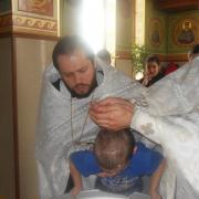 Крещение детей приюта